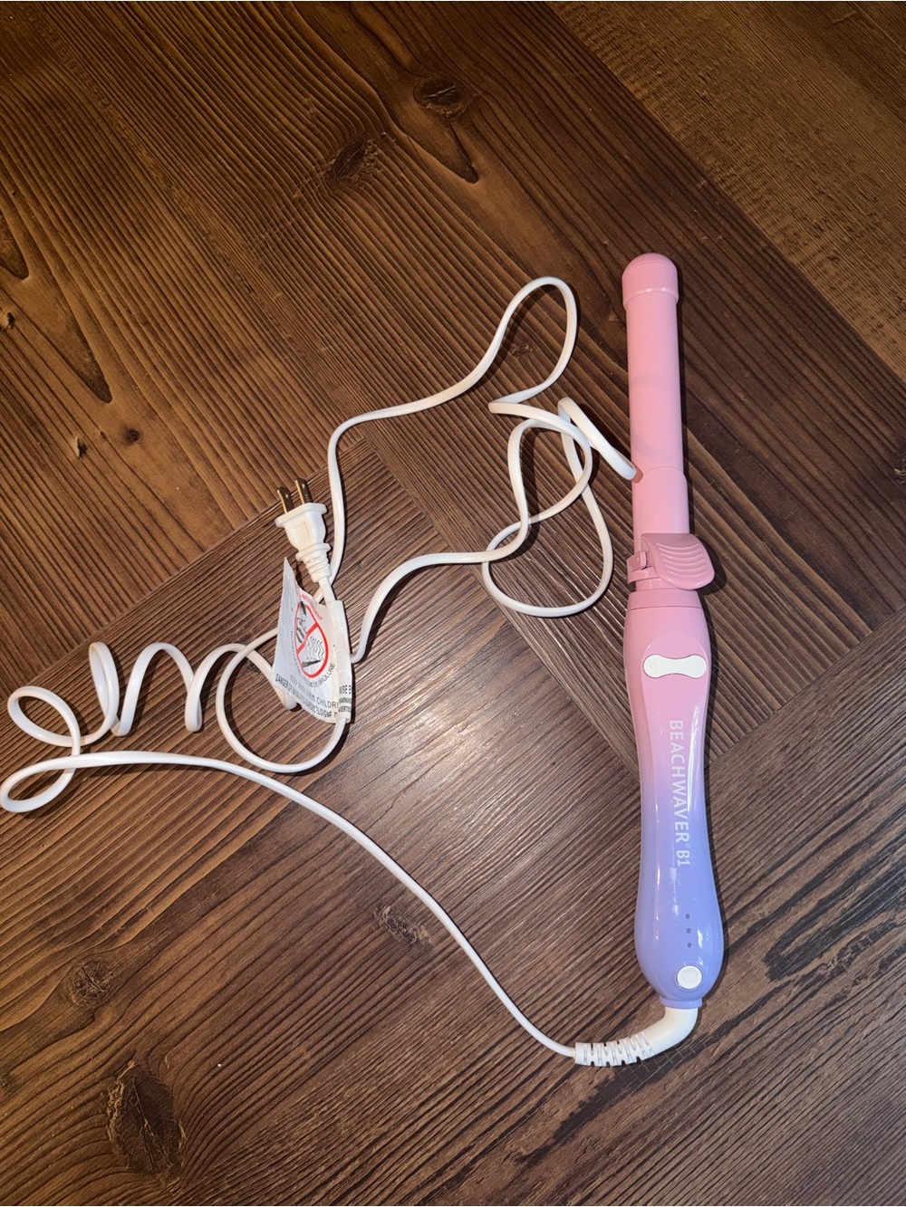 The Beachwaver Co. Pink and Lavender Curling Wand
